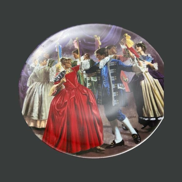 Charles Gehm Collector Plates The Golden Goose &  Die zertanzten Schuhe Grimm 8” - Picture 8 of 11